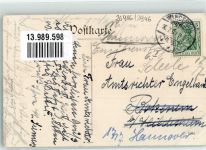 26486 W2946 Wangerooge , Nordseebad 1909 - Ev. Kirche mit Pastorei