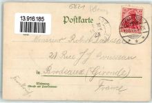 07422 O6821 Paulinzella 1905 Lithographie Klosterruine Paulinzella