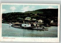 W3250 Hameln Am Klütberg Weserschiff Oberweser Dampfschiffahrt Binnenschiff