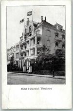 65183 W6200 Wiesbaden 1922 - Hotel Fürstenhof