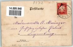 83661 W8172 Hohenburg , Schloß 1898 Künstlerkarte Schloss Hohenburg