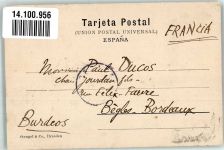 Cordoba 1909 Foto AK Mezquita Marke bildseitig