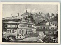 6353 Going am Wilden Kaiser Foto AK Auto Gasthaus Stangl