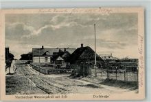 25996 W2283 Wenningstedt Sylt Gebrauchsspuren Dorfstraße