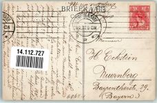 2491 ´s-Gravenhage 1907 Foto AK Ort lt. Stempel