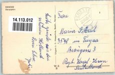 4325 Renesse 1965 Foto AK Auto VW-Bus Dorpsplein