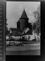 46325 W4280 Borken , Westf GLASNEGATIV Römerturm