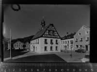 91257 W8570 Pegnitz GLASNEGATIV Bäckerei