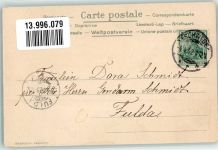 37269 W3440 Eschwege 1902 Passepartout An der Werra