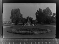 92318 W8430 Neumarkt , Oberpf GLASNEGATIV Springbrunnen