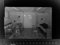 27624 W2852 Bederkesa GLASNEGATIV Sanatorium a. See, Baderräume