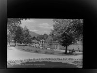 83684 W8180 Tegernsee GLASNEGATIV Kurpromenade