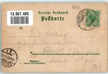 68723 W6830 Schwetzingen 1897 Gebrauchsspuren Lithographie Gr. Basin Merkurtempel Apollo-Tempel Donau