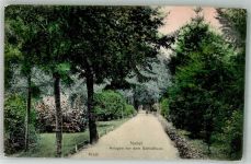 Nakel Naklo nad Notecia 1910 Foto AK Schützenhaus Anlagen