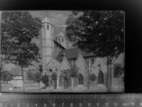37581 W3353 Bad Gandersheim GLASNEGATIV Stiftskirche
