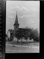 37194 W3417 Wahmbeck , Niedersachs GLASNEGATIV Kirche