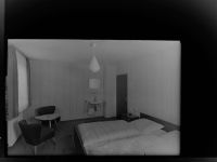 65428 W6090 Rüsselsheim GLASNEGATIV Hotel Garni