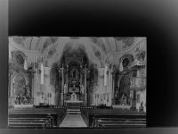 83313 W8227 Siegsdorf , Oberbay GLASNEGATIV Kirche