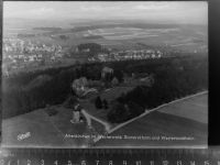 57610 W5230 Altenkirchen (Westerwald) GLASNEGATIV Bismarckturm u. Westerwaldheim
