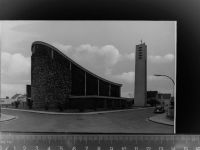 65451 W6092 Kelsterbach GLASNEGATIV Kirche