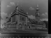 29221 W3100 Celle GLASNEGATIV Museum u. Stadtkirche