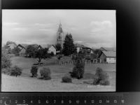 94505 W8351 Böbrach , Niederbay GLASNEGATIV Kirche