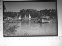 45721 W4358 Haltern , Westf SW-Dia (Kunststoff) KEINE AK Hafen