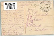 Nahkämpfe im Argonnerwald Feldpostexpedition d. 23. K.S. Reserve Div. Artillerie WK I 1915