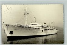 Das argentinische Motorschiff Yapeyu Dampfer Foto AK
