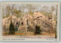W1000 Tiergarten Der Gemsenberg Rotophot Zoo 1907 Gebrauchsspuren