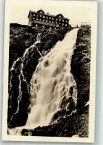 Spindleruv Mlyn Spindelmühle 1946 Foto AK Hüttenstempel Elbfallbaude