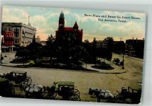 San Antonio 1916 Gebrauchsspuren Gericht Main Plaza and Baxer Co.