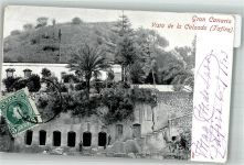 Las Palmas de Gran Canaria 1903 Foto AK Calzada Marke bildseitig