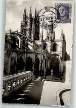 Burgos Foto AK Kathedrale Marke bildseitig
