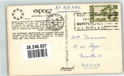 Montreal Foto AK Ausstellung expo67