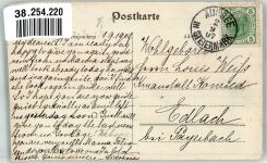 8993 Gößl 1907 Foto AK Landungsplatz