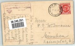 Sellajochhaus 1927 Foto AK Hüttenstempel