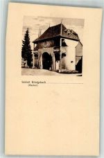 75203 W7535 Königsbach-Stein Gebrauchsspuren Schloss Königsbach