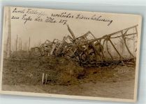 55100 Verdun Gebrauchsspuren Eisenbahnbrücke zerstört WK I Höhe 307 Ort handschriftlich