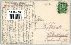 88250 W7987 Weingarten , Württ 1926 Künstlerkarte Benediktiner-Abtei mit Klosterkirche