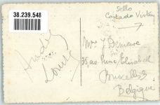 Palencia 1952 Foto AK Kathedrale Marke bildseitig