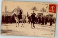 06000 Nice Nizza 1914 Foto AK Uniform Revue Militaire Marke bildseitig