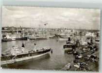 3001 Rotterdam 1958 Foto AK Hafen