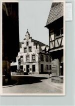 W7600 Offenburg am Fischmarkt Hirsch-Apotheke Apotheke FOTO KEINE AK