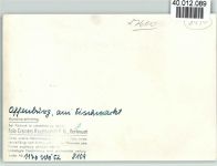 W7600 Offenburg am Fischmarkt Hirsch-Apotheke Apotheke FOTO KEINE AK