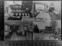 34508 W3542 Usseln GLASNEGATIV Hotel- Pension Café Fäger