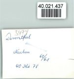 37691 W3474 Derental FOTO KEINE AK Neubau