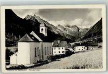 6150 Gschnitz Foto AK Kirche Stubaieralpen