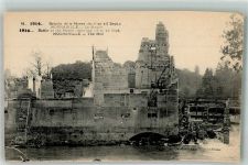 60140 Mogneville Foto AK Mühle zerstört WK I 12.9.1914