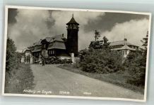 Klinovec Keilberg 1934 Foto AK Auto Hotel